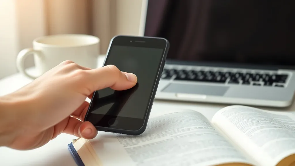 Mão apertando botão de soneca em celular, simbolizando a rejeição a contatos de vendas mal cronometrados.